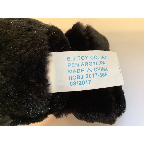 BJ Toy Co SparKle Koala Mouse Bear Black and Pink Plush Stuffed Animal Soft Toy - Picture 7 of 8